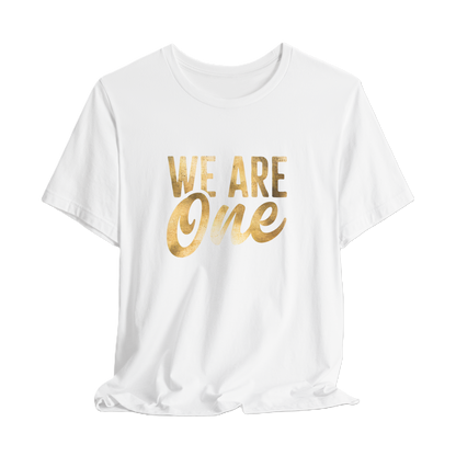 "We Are One" Law of One T-Shirt | Gold